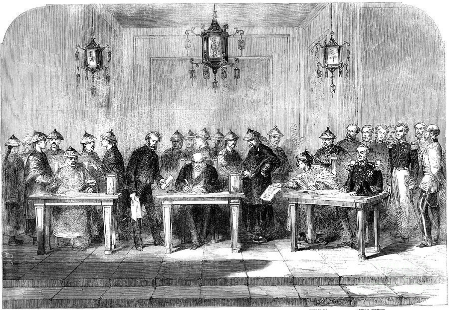 Подписание договоров в 1842 году