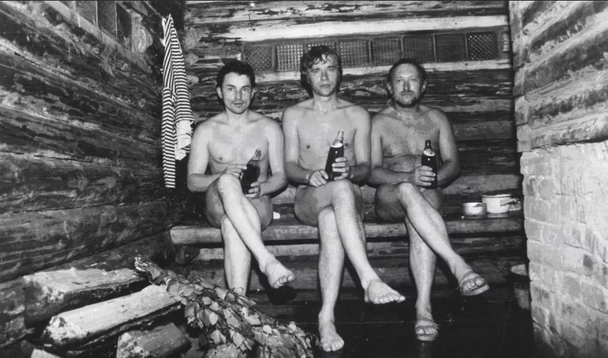 Советская баня