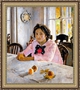 11 интересных фактов о знаменитой картине  Девочка с персиками 